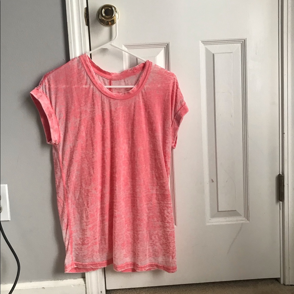 pink shirt